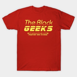 The Black Geeks Phasers Set To Soul - Yellow T-Shirt